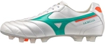 Mizuno Morelia II Elite FG Fu&szlig;ballschuhe 35 - white/arcadia/lava orange 39