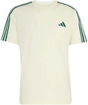 adidas Essentials 3-Streifen Single Jersey Left Chest Branded T-Shirt Herren...