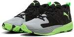 PUMA Court Pro 3 Basketballschuhe 02 - PUMA black/green glare/cool mid gray 44