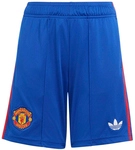adidas Originals Manchester United Ausw&auml;rtsshorts 2026/27 Kinder KC4805 - team royal