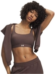 UNDER ARMOUR Effortless High-Support Sport-BH Damen 200 - peppercorn/white L A-C