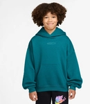 NIKE Sportswear Club Fleece Oversize Hoodie Kinder 372 - bright...