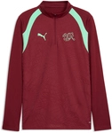 PUMA SFV Schweiz 1/4-Zip Trainings-Top WM 2026 Herren 09 - team regal red/green