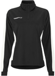 CRAFT Evolve 2.0 Contrast 1/2-Zip Trainings-Top Damen 999W - black/contrast white M