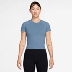 NIKE Pro Seamless Dri-FIT T-Shirt Damen 486 - work blue S