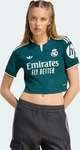 adidas Originals KC4238, adidas Originals Real Madrid Cropped Ausw&auml;rtstrikot 2026/27