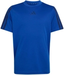 adidas Train Essentials 3-Streifen Trainingsshirt Jungen KT1718 - team royal