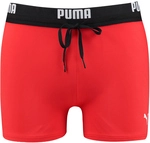 PUMA Swim Logo Badehose Herren 02 - red L