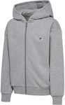 hummel hmlJR Loose Bee Kapuzenjacke Kinder 2006 - grey melange 110/116