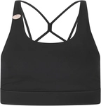 Q SPORTSWEAR Thalia V2 Mid Support Sport-BH Damen 1001 - black 44/46