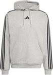 adidas Essentials 3-Streifen Fleece Hoodie Herren KY4166 - medium grey...
