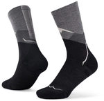 BUFF Merino Lightweight Crew I Socken 901 - graphite M (39-41)