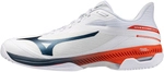 Mizuno Wave Exceed Court AC Tennisschuhe 02 - white/insignia blue/orange.com 39