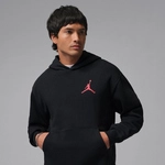 NIKE Jordan Jumpman Fleece Hoodie Herren 010 - black/gym red L