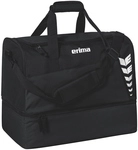 erima Six Wings Trainingstasche mit Bodenfach schwarz M
