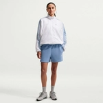 NIKE Studio Fleece Mid-Waist 4" Shorts Damen 486 - work blue/sail L