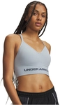UNDER ARMOUR Vanish Seamless Low Support Sport-BH Damen 034 - blue fog/downpour gray