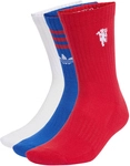 3er Pack adidas Manchester United Socken 2026/27 KQ5128 - mufc red/team royal