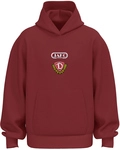 JAKO Dynamo Dresden Hoodie 2026/27 156 - rubinrot S