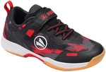 JAKO Fun ID Sportschuhe Kinder 659 - schwarz/anthrazit/rot 28