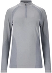 ENDURANCE Halen Seamless 1/4-Zip Midlayer Damen 2182 - flint stone S/M