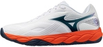 Mizuno Wave Enforce Court 2 AC Tennisschuhe 02 - white/insignia blue/orange.com...