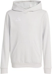 adidas Entrada 26 Hoodie Kinder JZ6562 - team light grey/white 164