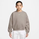NIKE Sportswear Studio Fleece Oversize Sweatshirt M&auml;dchen 211 - moon...