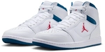 NIKE Jordan Access Court Mid Sneaker Herren 102 - white/fire red-true blue 41