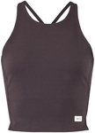 CRAFT Collective Cropped Singlet Damen 499000 - dk plum M