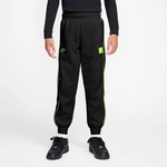 NIKE Air Fleece Jogginghose Kinder 011 - black/volt/volt M (137-147 cm)
