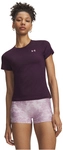 UNDER ARMOUR Tech Mesh Trainingsshirt Damen 526 - purple echo/mauve pink L