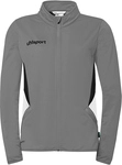 uhlsport Equipe 29 Classic Trainingsjacke Damen steingrau/wei&szlig;/schwarz S