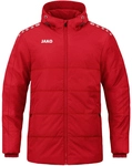 JAKO One Coachjacke mit Kapuze 100 - rot XL