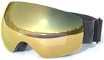 Whistler Morgins Topaz III Spherical Skibrille 1001C - black/champagne