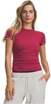 UNDER ARMOUR Motion Fitted T-Shirt Damen 622 - claret/ox blood L