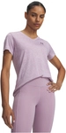 UNDER ARMOUR Tech Twist T-Shirt Damen 698 - mauve pink/purple echo L