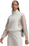 UNDER ARMOUR Unstoppable Fleece 1/2-Zip Sweatshirt Damen 110 - summit...