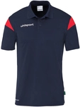 uhlsport Squad 27 Poloshirt Herren marine/rot XXL