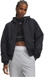 UNDER ARMOUR Latitude Kapuzen-Bomberjacke Damen 001 - black/black L