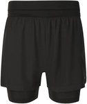 ENDURANCE Less 2in1 Trainingsshorts Herren 1001 - black 3XL