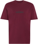 adidas Essentials Linear Single Jersey T-Shirt Herren KF2393 - maroon/black XXL