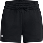 UNDER ARMOUR Rival Fleece Shorts Damen 001 - black/white L