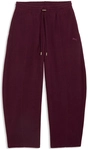 PUMA HER Relaxed Winterized Barrel Leg Jogginghose Damen 24 - ruby noir S