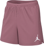 NIKE Jordan Jumpman Fleece Shorts Damen 667 - desert berry/white L