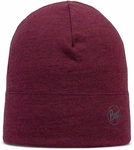 BUFF Merino Midweight Beanie 422 - melange tibetan red