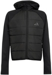 adidas Hybridjacke Kinder KH0200 - black/black reflective 116
