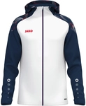 JAKO Sonic Kapuzen-Trainingsjacke Kinder 039 - wei&szlig;/marine/rot 152