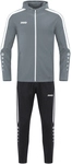 JAKO Power Polyester Trainingsanzug mit Kapuze Kinder 840 - steingrau 164