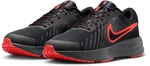 NIKE Run Defy Laufschuhe Herren 012 - black/bright crimson-anthracite 42